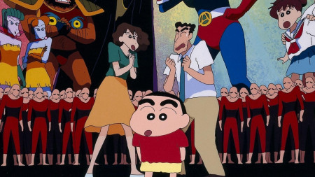 Crayon Shin-chan : Action Kamen Đối Đầu Ma Vương Áo Tắm クレヨンしんちゃん アクション仮面VSハイグレ魔王